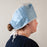 Busse Hospital Disposables - Surgeon Cap One Size Fits Most Blue Tie Closure - 335