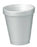 Saalfeld Redistribution Dart Drinking Cup 4 oz. White Styrofoam Disposable - 4J4
