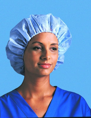 Busse Hospital Disposables Bouffant Cap Large White - 328