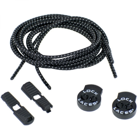 Lock Laces - Shoelaces Black - 081501451