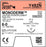 Monoderm - Suture with Needle Absorbable Uncoated Undyed Suture Monofilament Polyglycolic Acid Suture Size 6 - 0 18 Inch Suture 1-Needle 13 mm Length 3/8 Circle Reverse Cutting Needle - Y492N