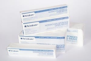 Tidi Products Venture NonWoven Sponge NonWoven 4-Ply 2 X 2 Inch Square NonSterile - 260002