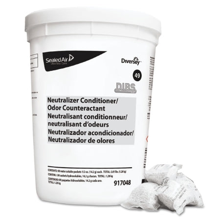 Diversey - Floor Neutralizer Powder 1/2 oz. Individual Packet Unscented Manual Pour - DVO917048