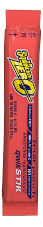 Sqwincher Quik Stik Zero - Electrolyte Replenishment Drink Mix Fruit Punch Flavor 10 oz. - 33170146