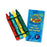 Medibadge Kid Fun 4 Per Unit Non-Toxic Crayons 2.5 Inch - 5018