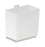 Market Lab Inc MarketLab Bin Cup 2 X 3 X 3-1/4 Inch White Polypropylene - 9172