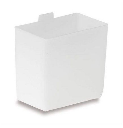 MarketLab - Bin Cup 2 X 3 X 3-1/4 Inch White Polypropylene - 9172