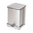 Lagasse Defenders Trash Can 7 gal. Square Silver Stainless Steel Step On - RCPST7SSPL