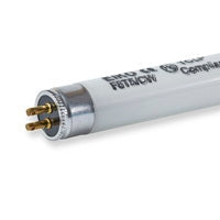 Bulbtronics Fluorescent Lamp 0.6 dia. X 12 Inch, Cool White, 8 W, T5 Shape, Linear Type, 7500 Hours Life, G5/Mini Bi Pin Base, 4100K Kelvin - 17391