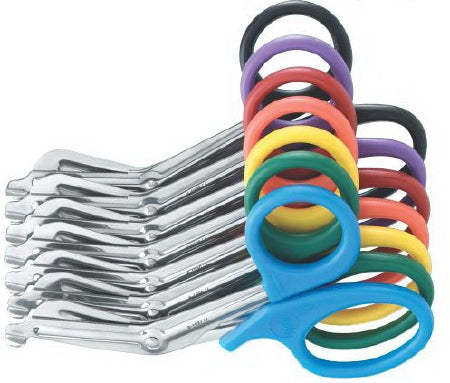 Miltex Vantage Universal Scissors Universal 7-1/2 Inch Length Office Grade Stainless Steel Angled Blade - V95-1025