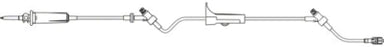 Caresite - Extension Set 7 Inch Tubing 1 Port 0.9 mL Priming Volume DEHP-Free - 470107