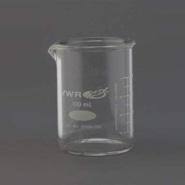 Health Care Logistics - Laboratory Beaker Glass 100 mL - 3025