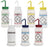 Market Lab - Safety Wash Bottle Acetone Label LDPE 500 mL (16 oz.) - 0622
