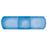 Dukal American White Cross First Aid Metal Detectable Adhesive Strip 1 X 3 Inch Fabric Rectangle Blue Sterile - 1631025