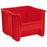 Stak-N-Store - Stackable Storage Bin Red Plastic 12-1/2 X 16-1/2 X 17-1/2 Inch - 13018RED