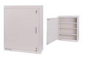 Lakeside Manufacturing Narcotic Cabinet Metal 3 Shelf With Double Lock - LNC-5