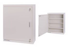 Lakeside Manufacturing - Narcotic Cabinet Metal 3 Shelves With Double Lock - LNC-5