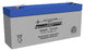 Power-Sonic - Sealed Lead Acid Battery Pack 6V Rechargeable 1 Pack - 0031021