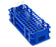 Bel-Art Products No-Wire Test Tube Rack 90 Place 13 mm Tube Size Blue - 18747-0000