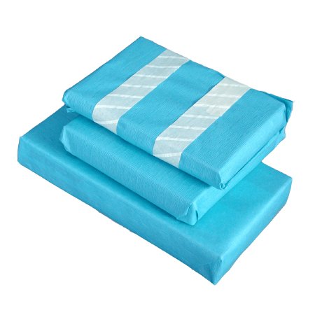 Steri-Wrap I - Sterilization Wrap Blue 48 X 48 Inch Single Layer Cellulose Steam / EO Gas / Gamma Irradiation - 31104800