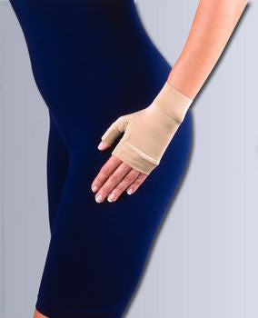 Patterson Medical Supply Bella Lite Long Ready-to-Wear Compression Glove Fingerless Medium Over-the-Wrist Ambidextrous Nylon / Spandex - 929796