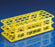 Globe Scientific RACK TEST TUBE 20MM 40PL YLW YELLOW - 456606