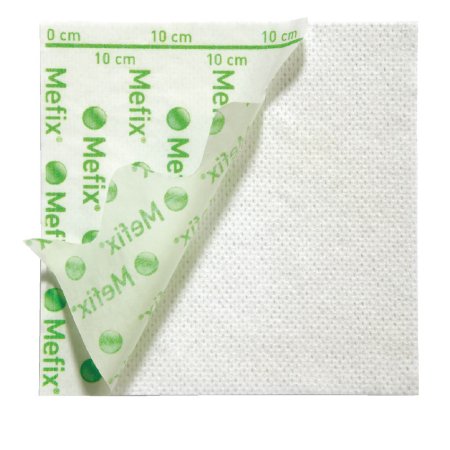Mefix - Dressing Retention Tape with Liner Perforated Liner Nonwoven Spunlace Polyester 4 Inch X 11 Yard White NonSterile - 55473303