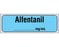 Shamrock - Drug Label Anesthesia Label Alefentanil___mg/mL Blue 1/2 X 1 Inch - SA-240-PRE