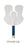 DJO DonJoy Cold Foam Pad DONJOY General Purpose One Size Fits Most 10.85 X 11.34 Inch Foam Reusable - 11-0801-9-00000
