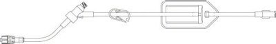 B. Braun Extension Set 16 Inch Tubing DEHP-Free - 470117