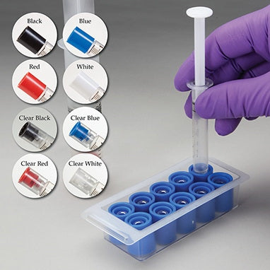 Health Care Logistics - Syringe Tamper Evident Tip Cap White, Sterile - 17360W