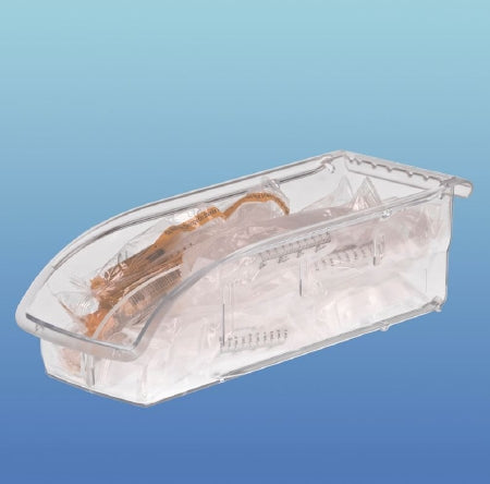 Health Care Logistics InSight Storage Bin Clear Industrial Grade Polymers 3-1/4 X 4-1/8 X 10-7/8 Inch - 18372