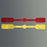 Health Care Logistics - Tamper Indicating Syringe Seal 3/8 X 4-1/4 Inch Red - 7868R