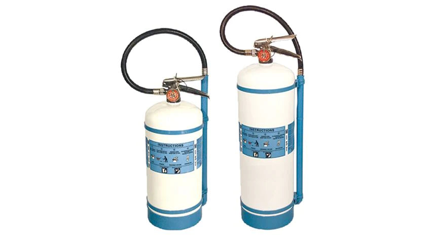 Alimed - MRI Certified Fire Extinguisher Blue / White Class C - 921136