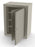 UMF Medical Narcotic Locker Wall Mount 20 Gauge Steel 3 Shelf Cam-style, 2 Key Locks - 7780-COLOR