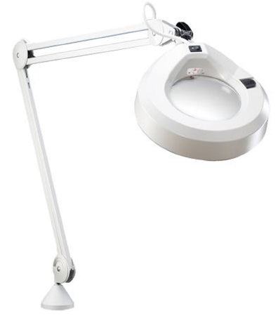 Luxo Corp Luxo Magnifying Lamp Clamp Mount 22 Watt White - KFK025822