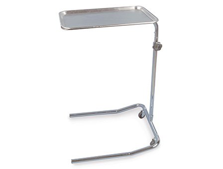 2181 Model - Mayo Tray Stand Tray U-Shaped Base 32 to 50 Inch 18.5 X 24 Inch - 2181
