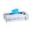McKesson Confiderm 3.8 - Exam Glove Large NonSterile Nitrile Standard Cuff Length Textured Fingertips Blue Not Chemo Approved - 14-688