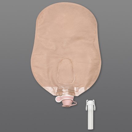 New Image - Urostomy Pouch Two-Piece System 9 Inch Length Drainable - 18922