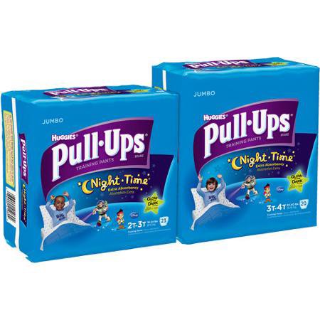 Kimberly Clark Pull-Ups Night-Time Toddler Training Pants Pull On 2T to 3T Disposable Heavy Absorbency - 41260