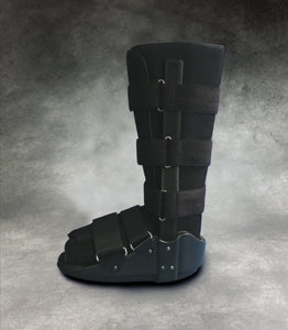 Core Products Swede-O Walker Boot Large Hook and Loop Closure Male 11 to 13 / Female 12 to 14 Left or Right Foot - UTL-1130-BK-LRG
