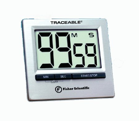 Traceable - Electronic Alarm Timer Easel Stand, Magnet Back 100 Minutes Digital Display - Fisher Scientific - 02261839