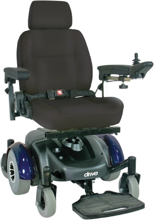 Drive Medical Drive Power Wheelchair 18 Inch Seat Width 300 lbs. Weight Capacity - 2800ECBU-RCL