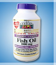 21st Century Nutritional Products 21st Century Omega3 Omega 3 Supplement Fish Oil 1000 mg Strength Softgel 90 per Bottle - 74098522731