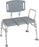 Drive Medical Drive Knocked Down Bariatric Bath Transfer Bench drive 18-1/2 to 23-1/2 Inch Height Range 18-1/2 to 23-1/2 Inch Height Range 500 lbs. Weight Capacity Removable Arm Rail - 12025KD-2