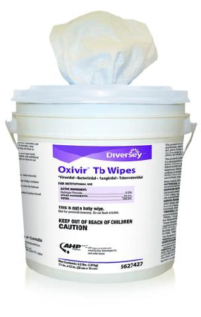 Lagasse Oxivir Tb Surface Disinfectant Cleaner Alcohol Based Wipe 160 Count Canister Cherry Almond Scent - DVO5627427