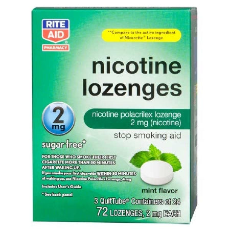 Perrigo Company Stop Smoking Aid 2 mg Strength Lozenge - 45802034405