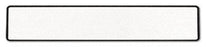Carstens Wide-Trak Blank Label Multipurpose Label Without Legend White 1 X 5-3/8 Inch - 8800-01