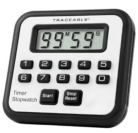 Traceable - Electronic Stop Watch / Timer Multipurpose 100 Minutes Digital Display - 90225-38