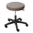 UMF Medical Ultra Comfort Stool Air Spring Height Adjustment 2 Inch Twin Wheel Carpet Casters Sand Gray - 6749SN